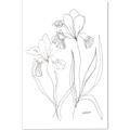 Picture of Stencil Floral Art II _GroupedProduct_Rectangle_Portrait_Canvas_