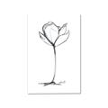 Picture of Single Flower I _GroupedProduct_Rectangle_Portrait_Canvas_