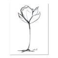 Picture of Single Flower I _GroupedProduct_Rectangle_Portrait_Canvas_