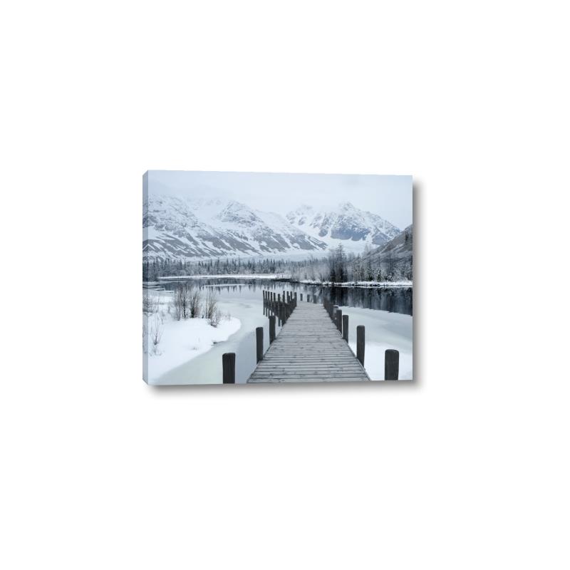Picture of Winter Dock _GroupedProduct_Rectangle_Landscape_Photography _GroupedProduct_Rectangle_Landscape_Canvas_