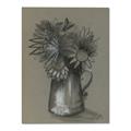 Picture of Charcoal Flower Drawing I _GroupedProduct_Rectangle_Portrait_Canvas_