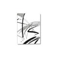 Picture of Black & Silver Lines _GroupedProduct_Rectangle_Portrait_Canvas_