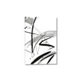 Picture of Black & Silver Lines _GroupedProduct_Rectangle_Portrait_Canvas_