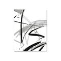 Picture of Black & Silver Lines _GroupedProduct_Rectangle_Portrait_Canvas_