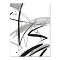 Picture of Black & Silver Lines _GroupedProduct_Rectangle_Portrait_Canvas_