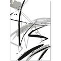 Picture of Black & Silver Lines _GroupedProduct_Rectangle_Portrait_Canvas_