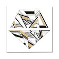 Picture of Diagonal Shape II _GroupedProduct_Square_Canvas_