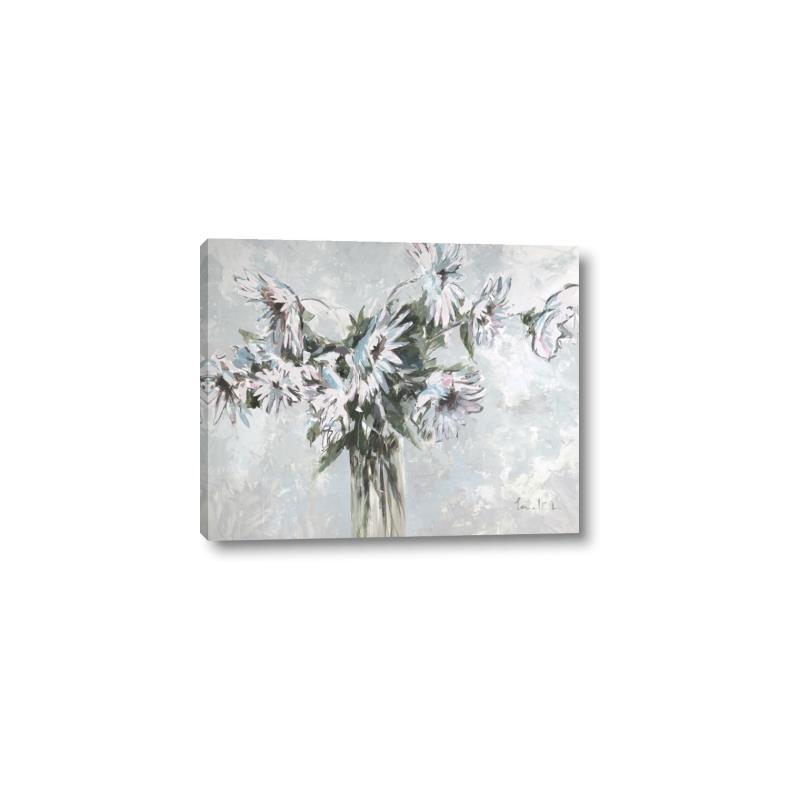 Picture of Green Leafy Flower _GroupedProduct_Rectangle_Landscape_Canvas_