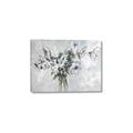 Picture of Green Leafy Flower _GroupedProduct_Rectangle_Landscape_Canvas_