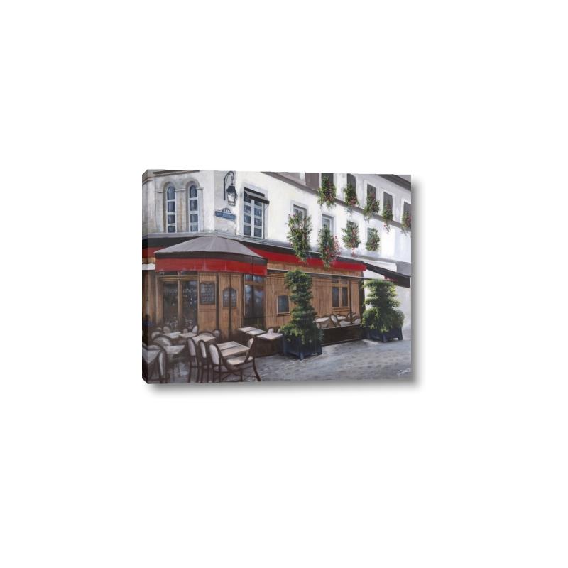 Picture of Cafe House _GroupedProduct_Rectangle_Landscape_Canvas_
