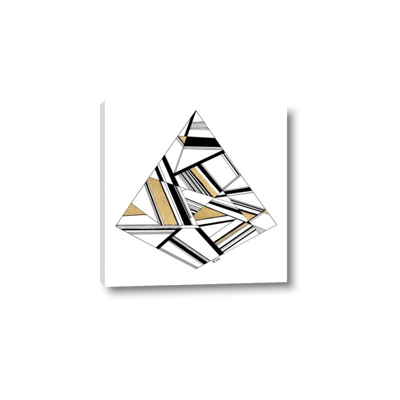 Picture of Diagonal Shape I  _GroupedProduct_Square_Canvas_