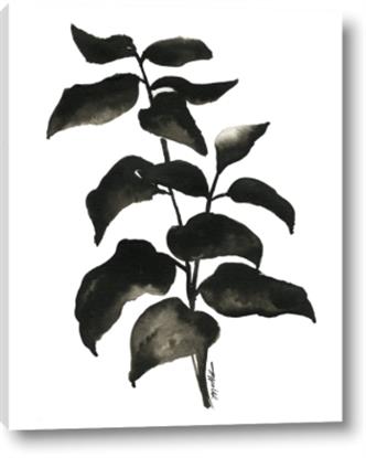 Picture of Black Leaves II
