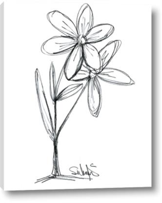 Picture of Single Flower III