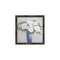Picture of Flower in blue jar _GroupedProduct_Square_Canvas_Framed_