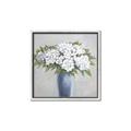 Picture of Flower in blue jar _GroupedProduct_Square_Canvas_Framed_