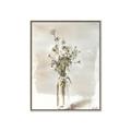 Picture of Dried Flower In Vase _GroupedProduct_Rectangle_Portrait_Canvas_Framed_