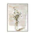 Picture of Dried Flower In Vase _GroupedProduct_Rectangle_Portrait_Canvas_Framed_