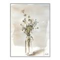 Picture of Dried Flower In Vase _GroupedProduct_Rectangle_Portrait_Canvas_Framed_