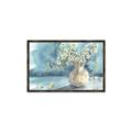 Picture of Small flower In Pot _GroupedProduct_Rectangle_Landscape_Canvas_Framed_