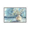 Picture of Small flower In Pot _GroupedProduct_Rectangle_Landscape_Canvas_Framed_