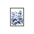 Picture of Blue Flower III _GroupedProduct_Rectangle_Portrait_Canvas_Framed_
