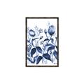 Picture of Blue Flower III _GroupedProduct_Rectangle_Portrait_Canvas_Framed_