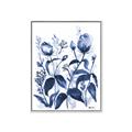 Picture of Blue Flower III _GroupedProduct_Rectangle_Portrait_Canvas_Framed_