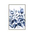 Picture of Blue Flower III _GroupedProduct_Rectangle_Portrait_Canvas_Framed_