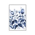 Picture of Blue Flower III _GroupedProduct_Rectangle_Portrait_Canvas_Framed_