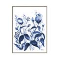 Picture of Blue Flower III _GroupedProduct_Rectangle_Portrait_Canvas_Framed_