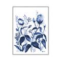 Picture of Blue Flower III _GroupedProduct_Rectangle_Portrait_Canvas_Framed_