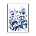 Picture of Blue Flower III _GroupedProduct_Rectangle_Portrait_Canvas_Framed_
