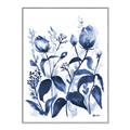 Picture of Blue Flower III _GroupedProduct_Rectangle_Portrait_Canvas_Framed_