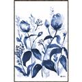 Picture of Blue Flower III _GroupedProduct_Rectangle_Portrait_Canvas_Framed_