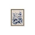Picture of Blue Flower IV _GroupedProduct_Rectangle_Portrait_Canvas_Framed_