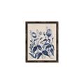 Picture of Blue Flower IV _GroupedProduct_Rectangle_Portrait_Canvas_Framed_
