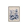 Picture of Blue Flower IV _GroupedProduct_Rectangle_Portrait_Canvas_Framed_