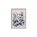 Picture of Blue Flower IV _GroupedProduct_Rectangle_Portrait_Canvas_Framed_
