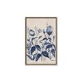 Picture of Blue Flower IV _GroupedProduct_Rectangle_Portrait_Canvas_Framed_