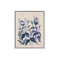 Picture of Blue Flower IV _GroupedProduct_Rectangle_Portrait_Canvas_Framed_