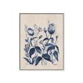 Picture of Blue Flower IV _GroupedProduct_Rectangle_Portrait_Canvas_Framed_