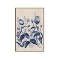 Picture of Blue Flower IV _GroupedProduct_Rectangle_Portrait_Canvas_Framed_