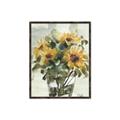 Picture of Yellow Sunflower _GroupedProduct_Rectangle_Portrait_Canvas_Framed_