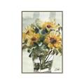 Picture of Yellow Sunflower _GroupedProduct_Rectangle_Portrait_Canvas_Framed_