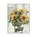 Picture of Yellow Sunflower _GroupedProduct_Rectangle_Portrait_Canvas_Framed_