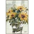 Picture of Yellow Sunflower _GroupedProduct_Rectangle_Portrait_Canvas_Framed_