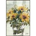 Picture of Yellow Sunflower _GroupedProduct_Rectangle_Portrait_Canvas_Framed_