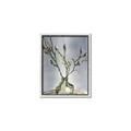Picture of Cotton Flower In Vase II _GroupedProduct_Rectangle_Portrait_Canvas_Framed_