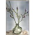 Picture of Cotton Flower In Vase II _GroupedProduct_Rectangle_Portrait_Canvas_Framed_