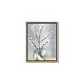 Picture of Cotton Flower In Vase _GroupedProduct_Rectangle_Portrait_Canvas_Framed_